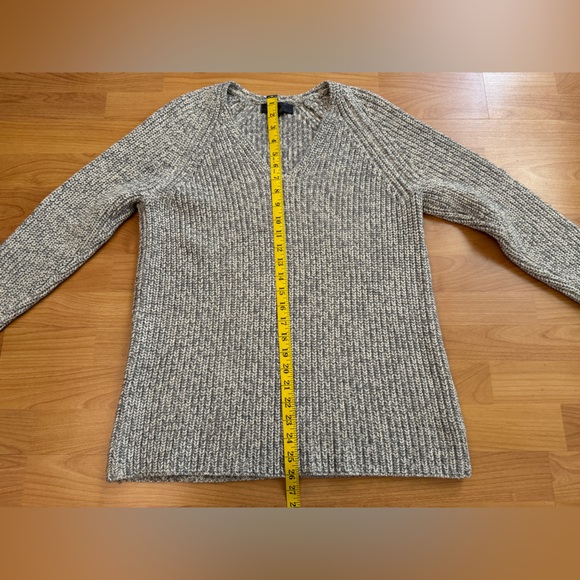 Rag & Bone Gray Chunky Knit Oversized Sweater Size XS - Picture 5 of 13